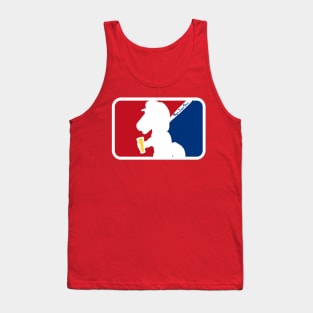 Rangers Captain Mascot Major League Brews Tank Top